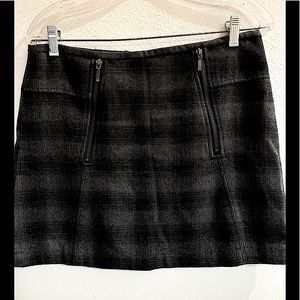 Plaid Mini Skirt